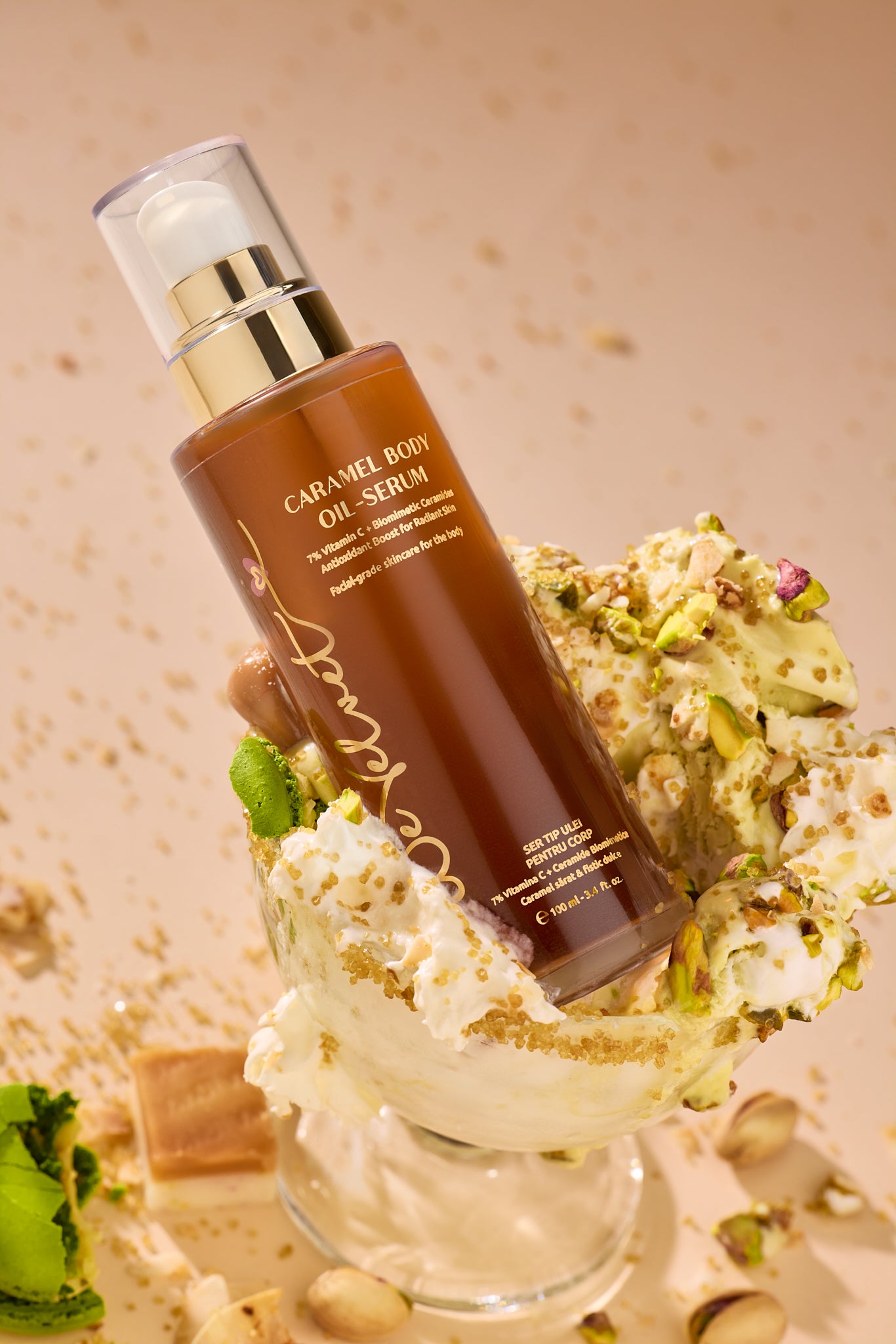 We Velvet Caramel Body Oil-Serum