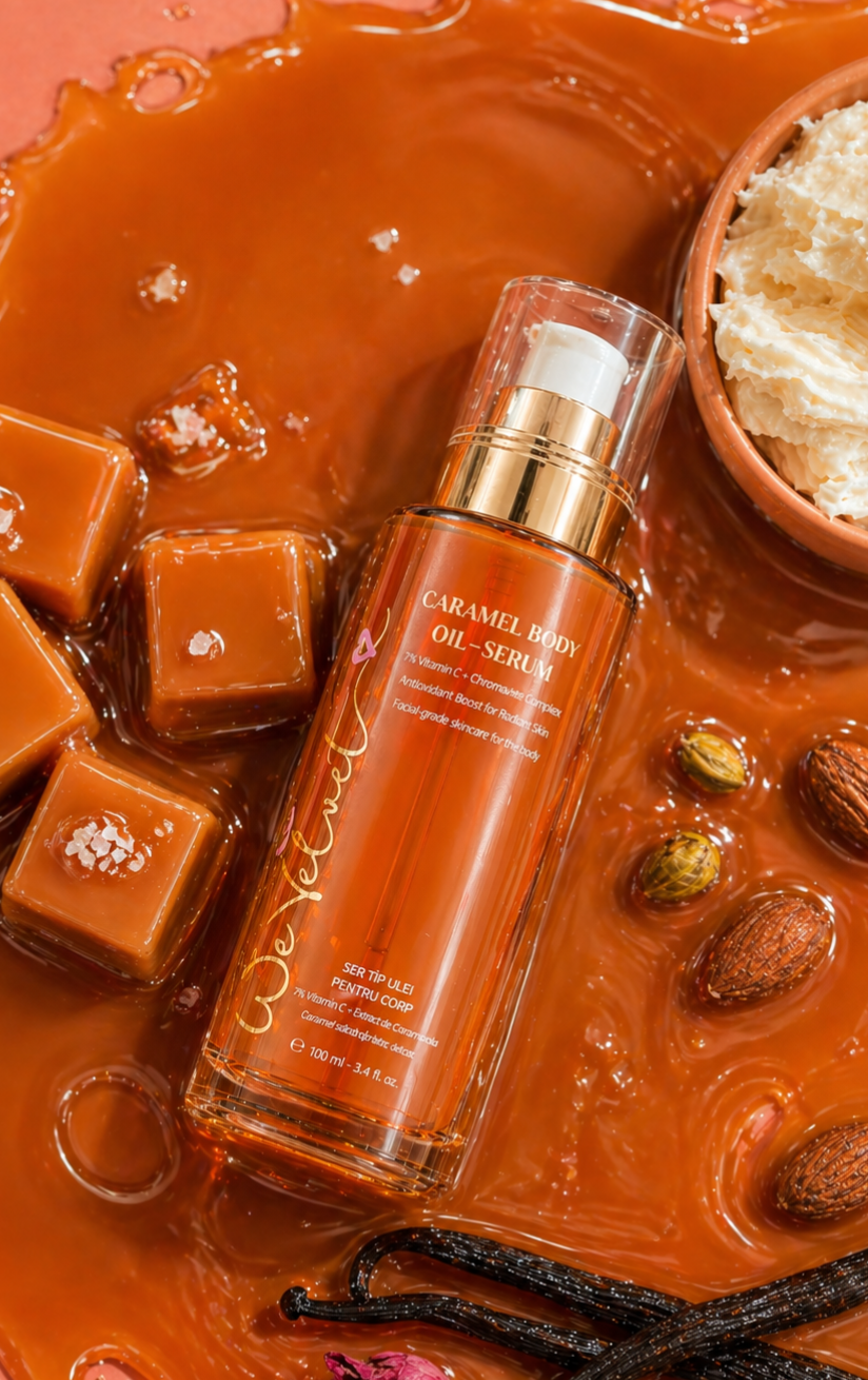 We Velvet Caramel Body Oil-Serum