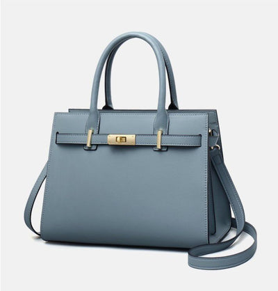 Geantă baby blue piele eco Ludovica