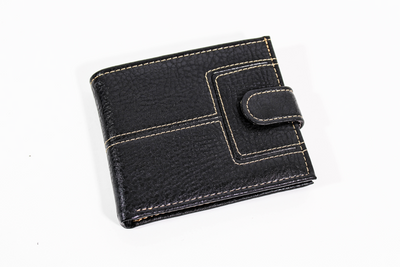 Portofel negru piele eco Desmond