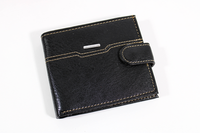 Portofel negru piele eco Samu