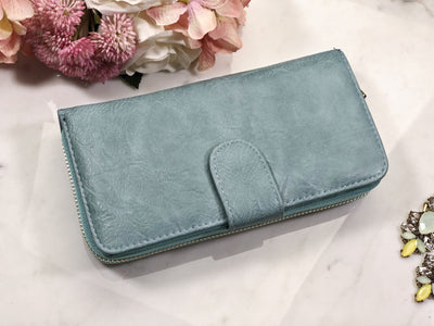 Portofel turcoaz piele eco Milles