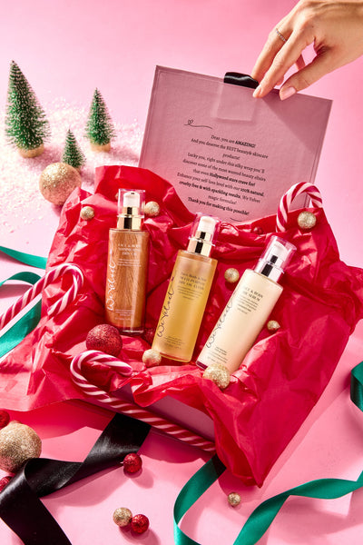 We Velvet TRIO - The Serum Dry Oil Elixir & Shimmering Dry Oil