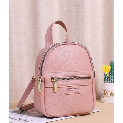 Mini rucsac rose nude piele eco Forever Young