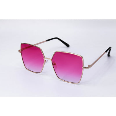 Ochelari de soare cu lentile roz în degrade O100