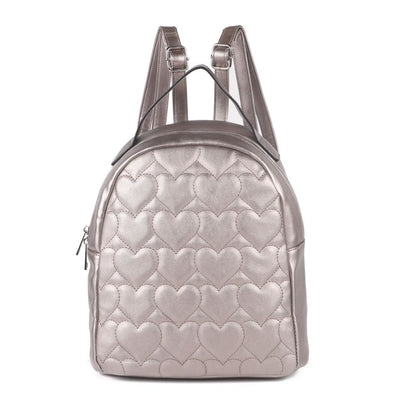 Rucsac silver piele eco Lovey Dovey